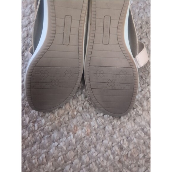 Naturalizer Sandals 9 Med Sashe Comfort Soft Toe Pad Leather Ankle Strap Nude - Picture 11 of 11